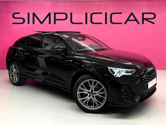 Audi q3 sportback 40 tdi 200 ch s tronic 7 quattro s line - suivi audi - toit ouvrant - sonos 3d - cam 360 - pack led -......