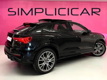 Audi q3 sportback 40 tdi 200 ch s tronic 7 quattro s line - suivi audi - toit ouvrant - sonos 3d - cam 360 - pack led -......