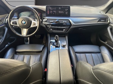 Bmw serie 5 g30 lci 520d twinpower turbo 190 ch bva8 m sport carbon schwarz sièges chauffants garantie 12 mois occasion...