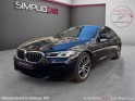 Bmw serie 5 g30 lci 520d twinpower turbo 190 ch bva8 m sport carbon schwarz sièges chauffants garantie 12 mois occasion...