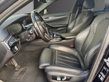 Bmw serie 5 g30 lci 520d twinpower turbo 190 ch bva8 m sport carbon schwarz sièges chauffants garantie 12 mois occasion...