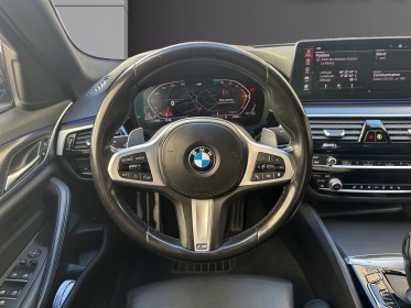 Bmw serie 5 g30 lci 520d twinpower turbo 190 ch bva8 m sport carbon schwarz sièges chauffants garantie 12 mois occasion...