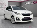 Peugeot 108 style ethanol 1.0 vti 2eme main carplay limitateur climatisation garantie 12 mois occasion simplicicar poitiers...