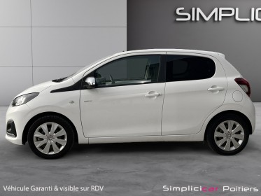 Peugeot 108 style ethanol 1.0 vti 2eme main carplay limitateur climatisation garantie 12 mois occasion simplicicar poitiers...
