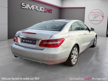 Mercedes classe e coupe executive 220 cdi  a / moteur change avec facture occasion avignon (84) simplicicar simplicibike france