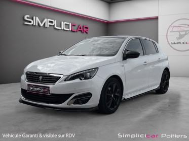Peugeot 308 gt line 130ch carplay camera de recul palettes au volant garantie 12 mois occasion simplicicar poitiers...