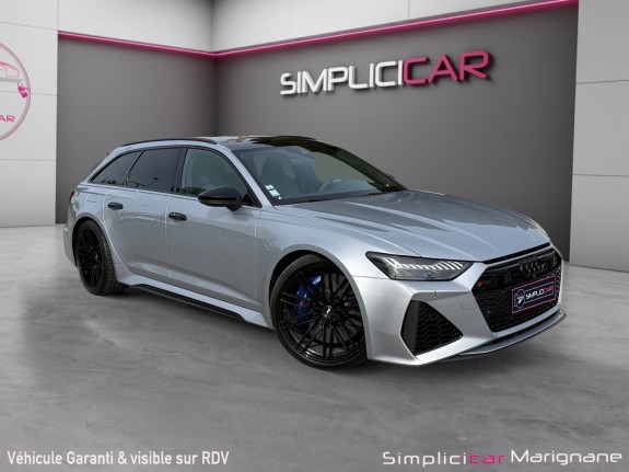 Audi rs6 c8 avant 4,0 v8 tfsi 600 ch individual - suvi audi - echappement miltek - bang olufsen 3d - jantes abt - garantie...