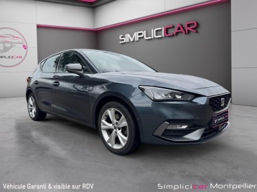 Seat leon 204 ch fr e-hybrid dsg6 camera de recul carplay garantie 12 mois occasion montpellier (34) simplicicar simplicibike...