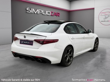 Alfa romeo giulia 2.0 tb 280 ch at8 q4 veloce - toit ouvrant - caméra - siège et volant chauffant - garantie 12 mois...