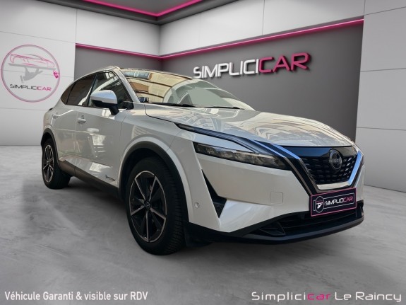 Nissan qashqai 2022 e-power 190 ch tekna toit panoramique carplay garantie constructeur occasion simplicicar le raincy...