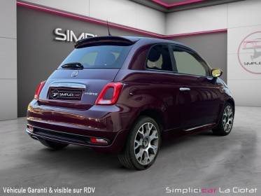 Fiat 500 1.0 70ch bsg ss sport garantie 12 mois occasion simplicicar la ciotat simplicicar simplicibike france