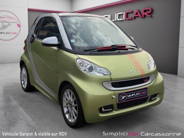 Smart fortwo 1.0 i 75cv passion vert melon mat occasion simplicicar carcassonne simplicicar simplicibike france