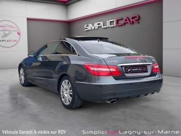 Mercedes classe e coupe 250 cdi 204 ch blueefficiency executive a occasion simplicicar lagny  simplicicar simplicibike france