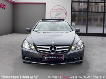 Mercedes classe e coupe 250 cdi 204 ch blueefficiency executive a occasion simplicicar lagny  simplicicar simplicibike france