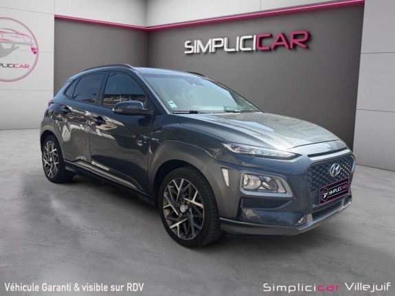 Hyundai kona hybrid kona 1.6 gdi intuitive, ordinateur de bord, camera de recul, garantie de 12 mois occasion simplicicar...