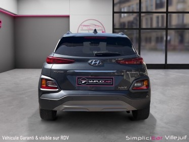 Hyundai kona hybrid kona 1.6 gdi intuitive, ordinateur de bord, camera de recul, garantie de 12 mois occasion simplicicar...