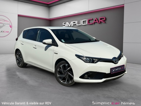Toyota auris ii phase 2 hybride 136h ch dynamic hsd - caméra - garantie 12 mois occasion simplicicar nimes - rb auto...