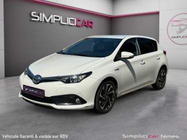 Toyota auris ii phase 2 hybride 136h ch dynamic hsd - caméra - garantie 12 mois occasion simplicicar nimes - rb auto...