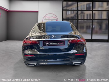 Mercedes classe e 300 de 9g-tronic amg line / hybrid /12 mois garantie / entretien full mercedes occasion paris 15ème (75)...