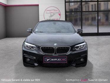 Bmw serie 2 cabriolet f23 coup 18d 150 ch bva8 m sport volant chauffant garantie 12 mois occasion simplicicar saint-omer...