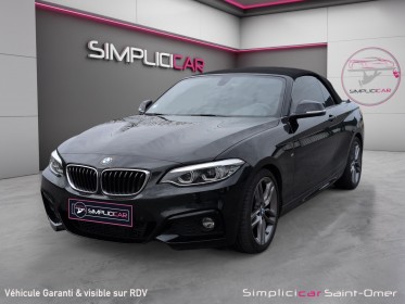 Bmw serie 2 cabriolet f23 coup 18d 150 ch bva8 m sport volant chauffant garantie 12 mois occasion simplicicar saint-omer...