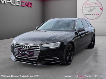 Audi a4 avant 2.0 tdi  150 sport attelage amovible garantie 12 mois occasion simplicicar saint-omer simplicicar simplicibike...
