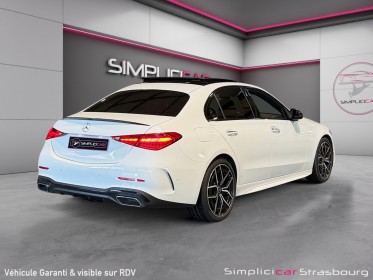 Mercedes classe c 220 d 9g-tronic amg line - toit ouvrant - cam 360 - feux matriciels - sieges chauffants occasion...