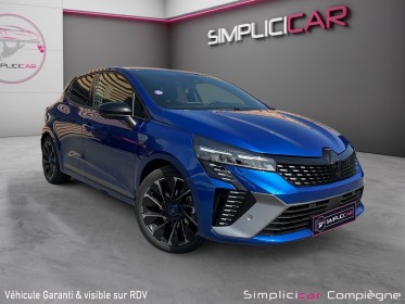 Renault clio v nouvelle esprit alpine e-tech hybrid 145ch - faible km - premiere main - occasion simplicicar compiegne...