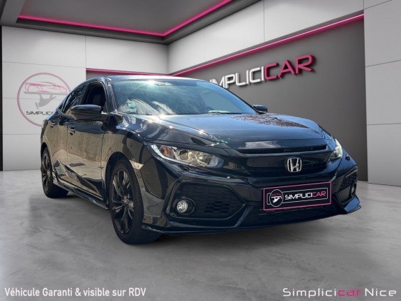 Honda civic dynamic 1.0 cvt 126 cv/ct vierge/sieges chauffants/camera/radar /entretien full honda /garantie 12 mois occasion ...