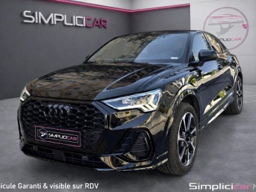 Audi q3 sportback 45 tfsie 245 s tronic 6 s line occasion  simplicicar nice - pfvauto simplicicar simplicibike france