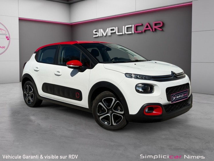 Citroen c3 110 ch eat6 shine - kit distribution neuf - caméra - carplay - garantie 12 mois occasion simplicicar nimes - rb...