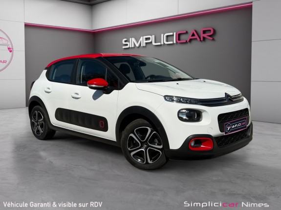 Citroen c3 110 ch eat6 shine - kit distribution neuf - caméra - carplay - garantie 12 mois occasion simplicicar nimes - rb...