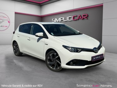 Toyota auris ii phase 2 hybride 136h ch dynamic hsd - caméra - garantie 12 mois occasion simplicicar nimes - rb auto...