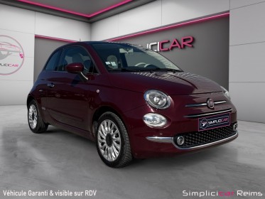 Fiat 500 serie 6 69 ch eco pack lounge - garantie 12 mois occasion simplicicar reims simplicicar simplicibike france