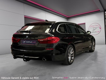 Bmw serie 5 touring g31 520d 190 ch bva8 luxury crochet attelage carplay garantie 12 mois occasion simplicicar saint-jean...