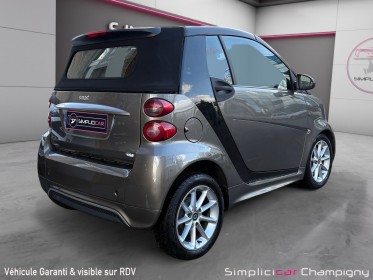 Smart fortwo cabrio smart cabriolet   1.0 84ch passion softouch gps - climatisation-accoudoir-direction assistée- occasion...