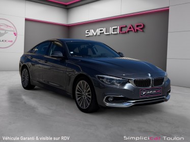 Bmw série 4 420d 2.0 190cv luxury - full carnet entretien bmw - carplay - garantie 12 mois occasion simplicicar toulon est...