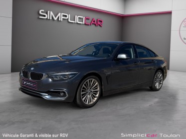 Bmw série 4 420d 2.0 190cv luxury - full carnet entretien bmw - carplay - garantie 12 mois occasion simplicicar toulon est...