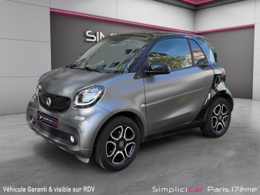 Smart fortwo coupe 1.0 71 ch ss ba6 prime toit panoramique camera de recul garantie 12 mois occasion paris 17ème (75)(porte...
