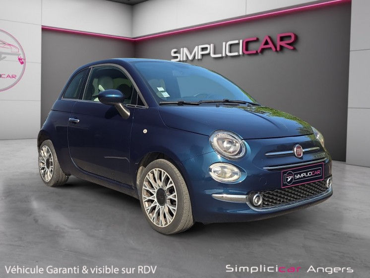 Fiat 500 my20 serie 7 euro 6d 1.2 69 ch eco pack s/s lounge occasion simplicicar angers simplicicar simplicibike france