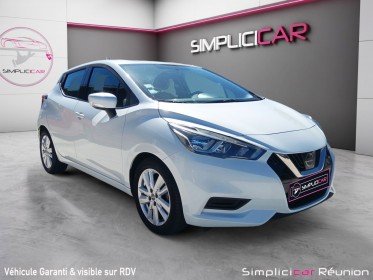Nissan micra 2020 1.0 ig-t 100ch acenta - caméra de recul - roue de secours occasion réunion ville st pierre simplicicar...