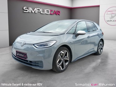 Volkswagen id.3 440 kms autonomie / 150 kw 204 ch  finition 1st plus / caméra de recul / occasion réunion ville st pierre...