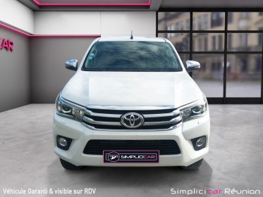 Toyota hilux double cabine 2.4 d-4d double cabines 4wd 150ch  legende / caméra de recul occasion réunion ville st pierre...