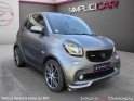 Smart fortwo cabrio cabriolet 109 ch  brabus xclusive- capote grise-sieges en cuir chauffant-jbl-camera et bip de recul...