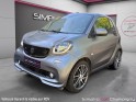 Smart fortwo cabrio cabriolet 109 ch  brabus xclusive- capote grise-sieges en cuir chauffant-jbl-camera et bip de recul...