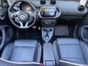 Smart fortwo cabrio cabriolet 109 ch  brabus xclusive- capote grise-sieges en cuir chauffant-jbl-camera et bip de recul...