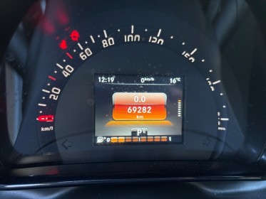 Smart fortwo cabrio cabriolet 109 ch  brabus xclusive- capote grise-sieges en cuir chauffant-jbl-camera et bip de recul...