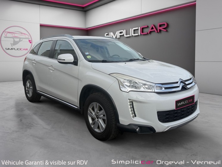 Citroen c4 aircross hdi 115 ch 4x4 exclusive camera de recul occasion simplicicar orgeval  simplicicar simplicibike france
