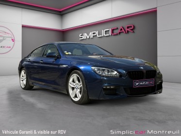 Bmw serie 6 gran coupe f06 640d 313ch m sport a première main toit panoramique car play entretien complet bmw garantie 12...