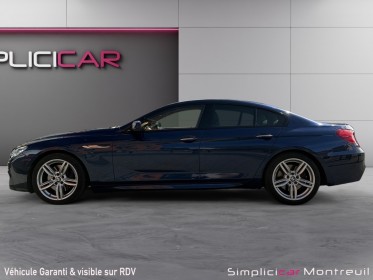 Bmw serie 6 gran coupe f06 640d 313ch m sport a première main toit panoramique car play entretien complet bmw garantie 12...
